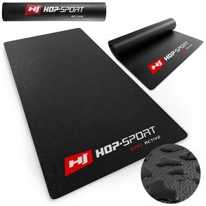 Černá zátěžová podložka Hop-Sport - tloušťka 6 mm