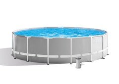 Nadzemní kruhový bazénový set INTEX - průměr 457 cm a výška 122 cm