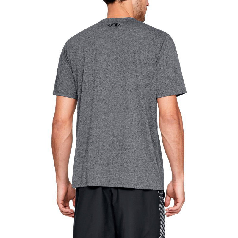 Šedé pánské tričko s krátkým rukávem Under Armour - velikost M