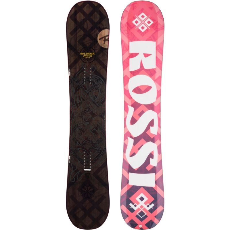 Hnědý snowboard bez vázání Rossignol - délka 158 cm