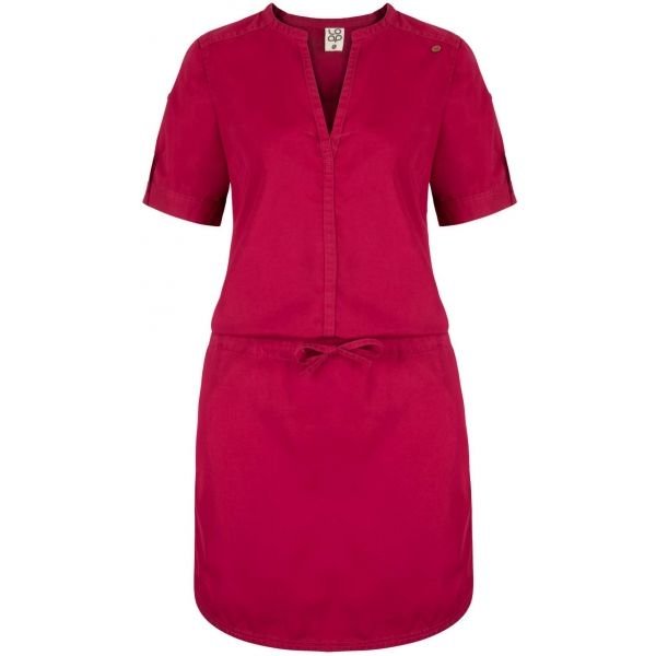 Růžové dámské šaty Loap - velikost XS