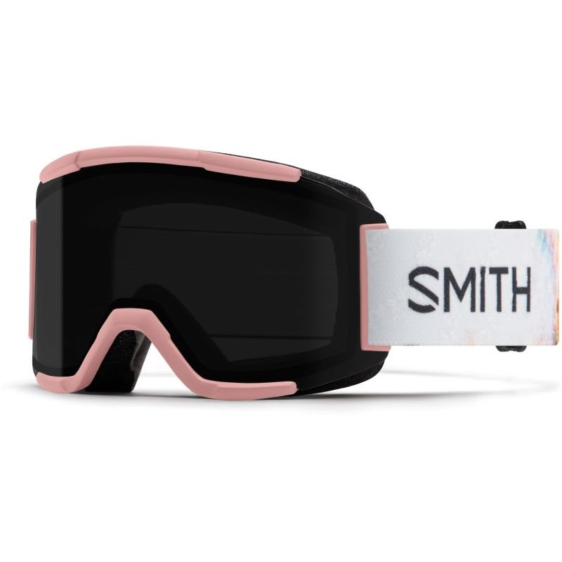 Bílé brýle na snowboard Smith