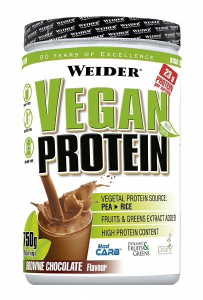 Veganský protein Weider
