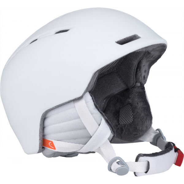 Bílá dámská lyžařská helma Head