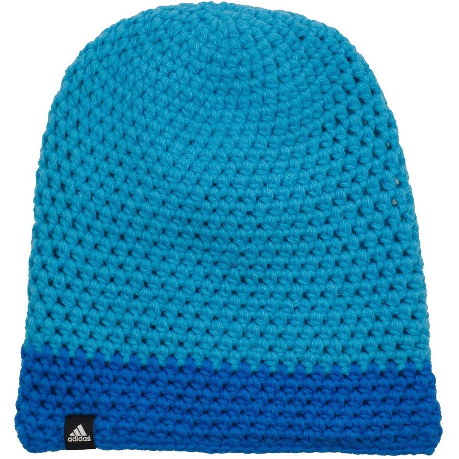 Modrá zimní čepice Adidas - velikost 56 cm