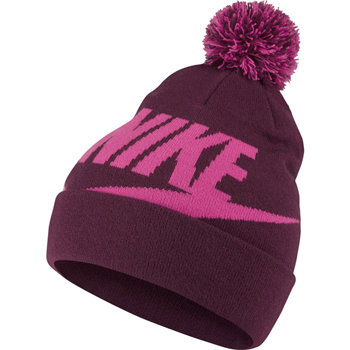 Růžová dětská zimní čepice Nike
