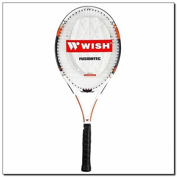 Oranžová tenisová raketa Wish - délka 68,6 cm