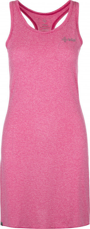 Růžové dámské šaty Kilpi