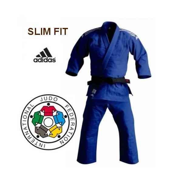 Modré kimono na judo Adidas