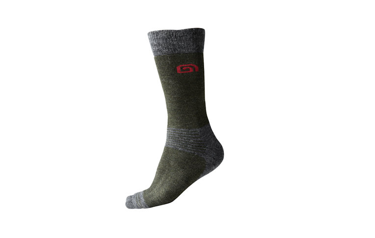 Šedo-zelené pánské ponožky Trakker - velikost 44,5-47 EU