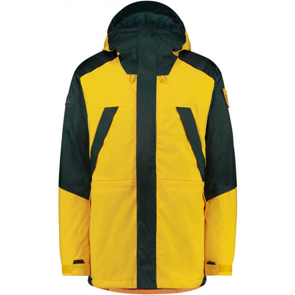 Žlutá pánská snowboardová bunda O'Neill - velikost M