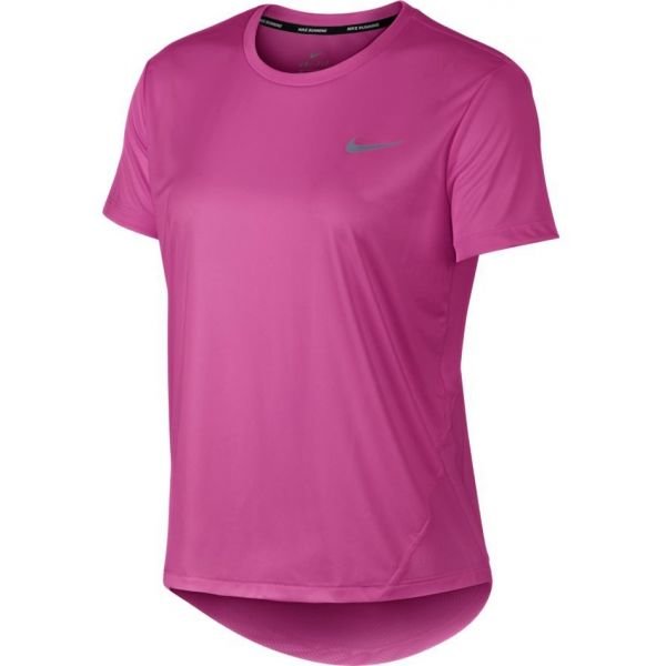Růžové dámské běžecké tričko Nike