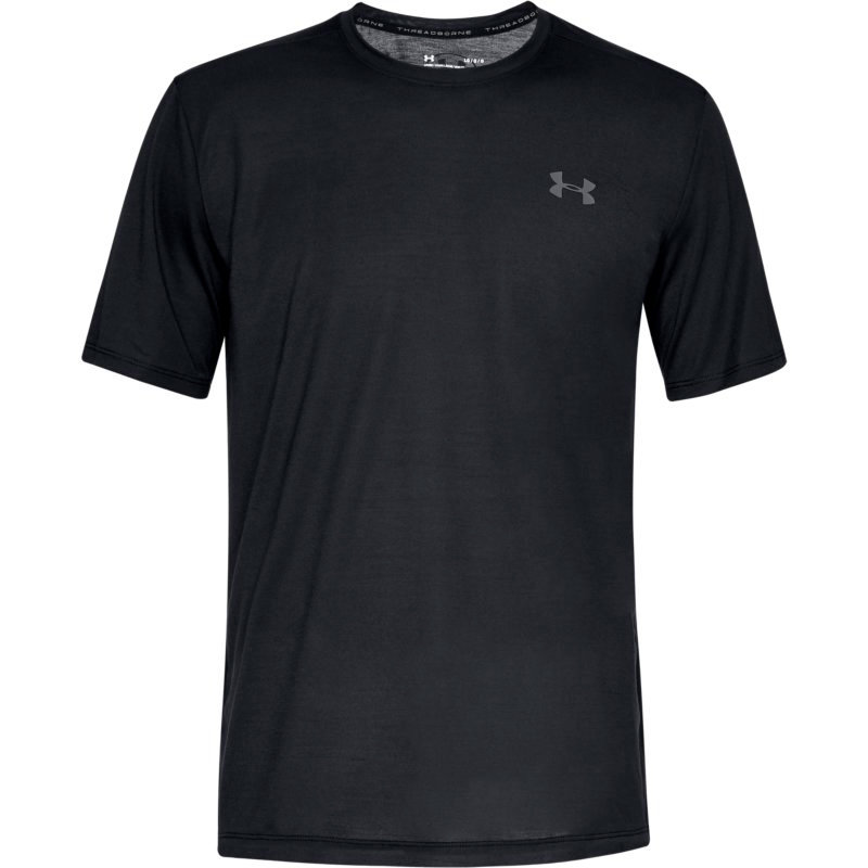 Černé pánské tričko s krátkým rukávem Under Armour - velikost L