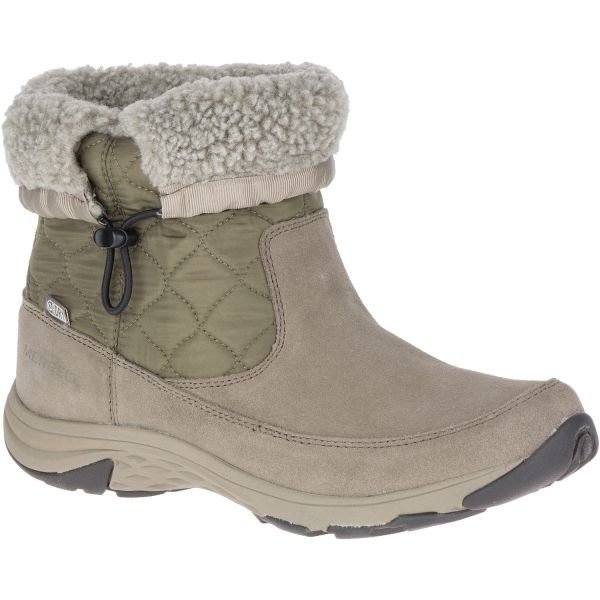 Hnědo-zelené dámské zimní boty Approach, Merrell - velikost 39 EU