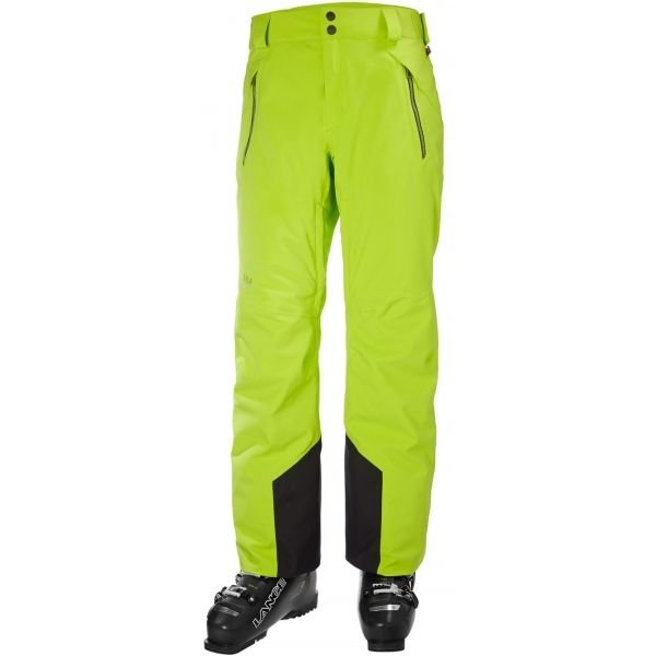 Zelené pánské lyžařské kalhoty Helly Hansen