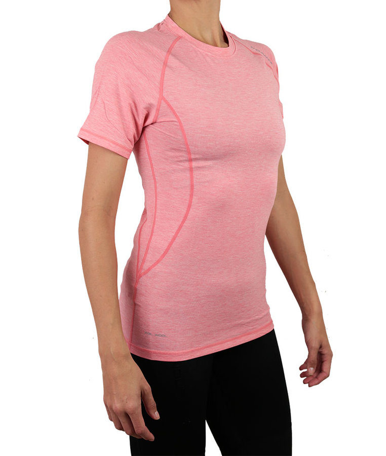 Růžové dámské tričko s krátkým rukávem Endurance - velikost 40