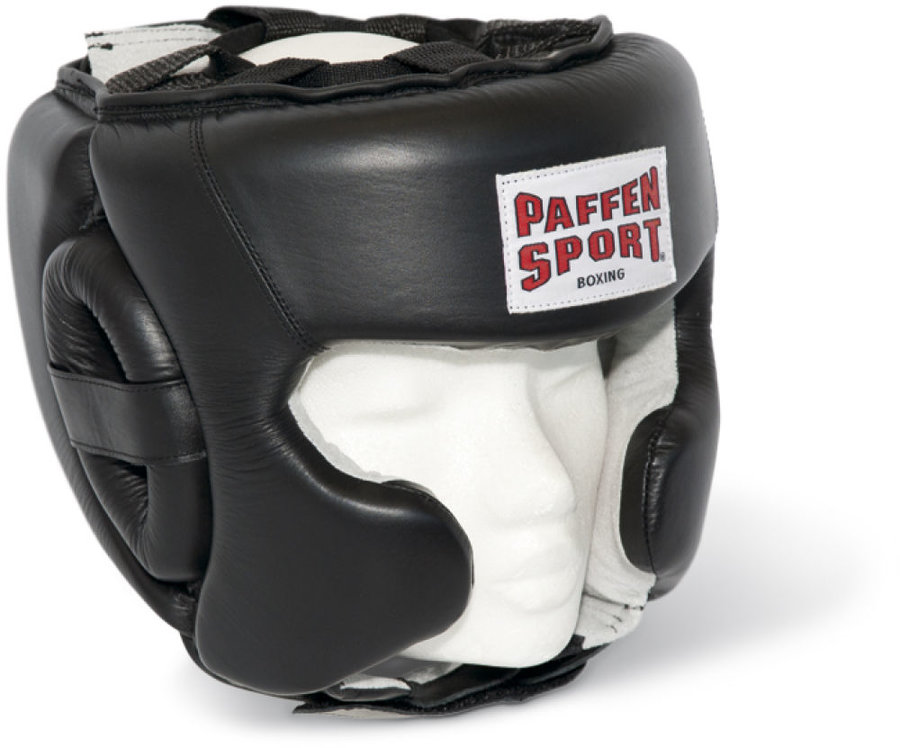 Černá boxerská přilba Paffen Sport - velikost S-M