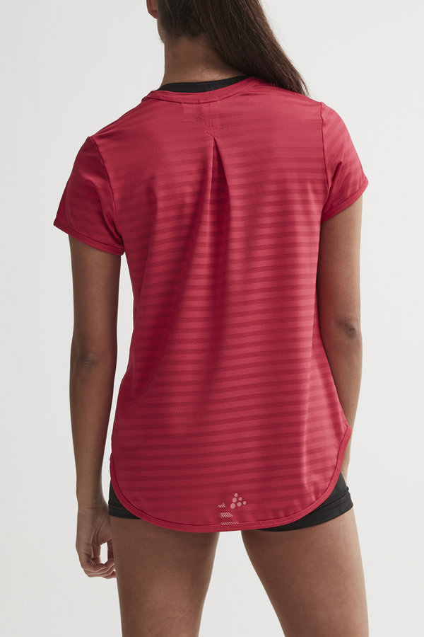 Růžové dámské tričko s krátkým rukávem Craft - velikost S