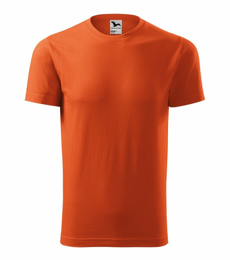 Oranžové tričko s krátkým rukávem Adler - velikost S