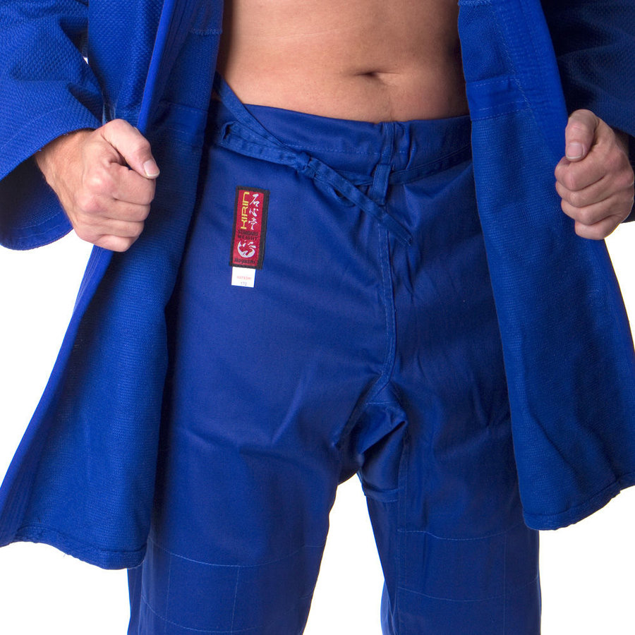 Modré kimono na judo Hayashi - velikost 170