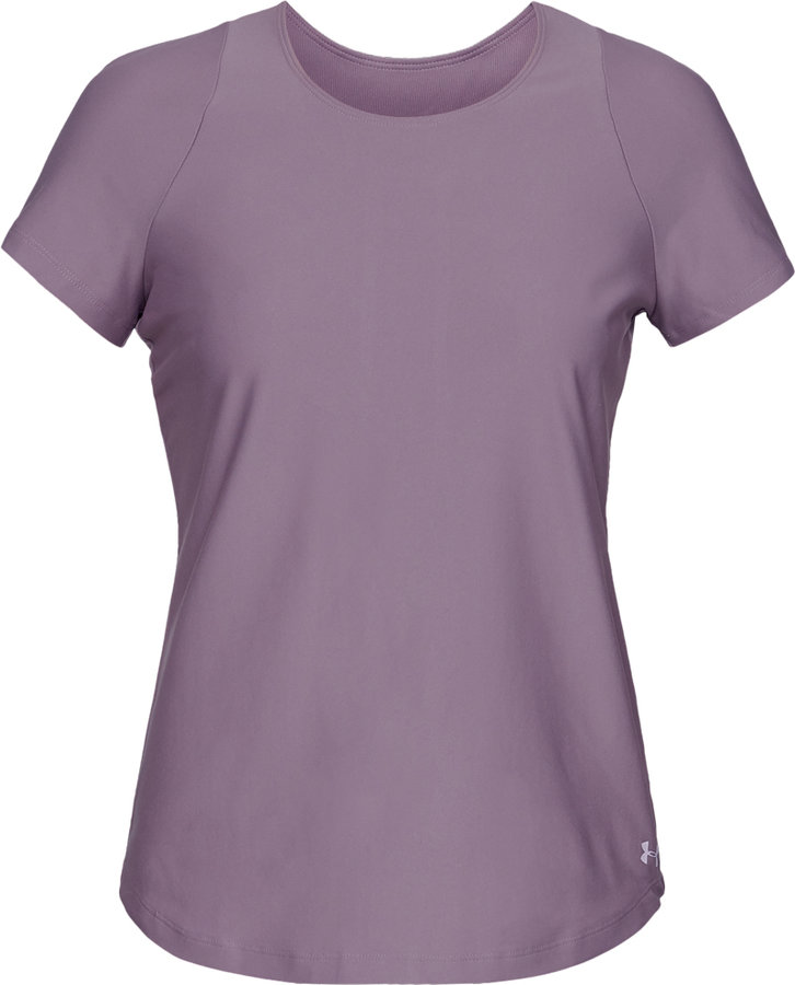 Fialové dámské tričko s krátkým rukávem Under Armour - velikost S