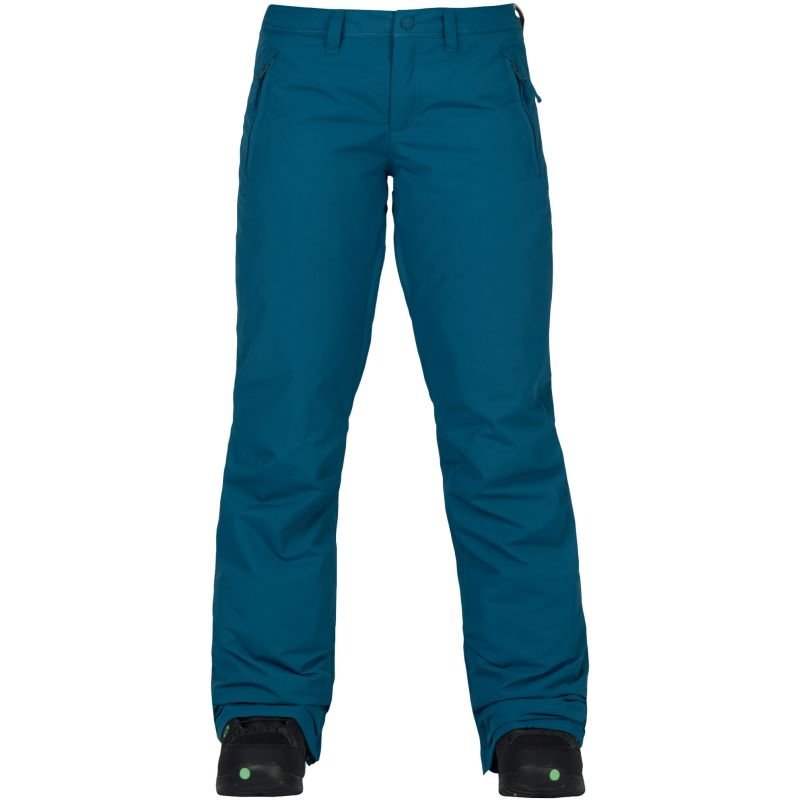 Modré dámské snowboardové kalhoty Burton - velikost XS