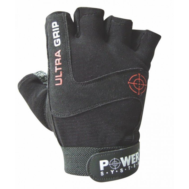 Černé fitness rukavice Power System