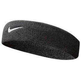 Černá běžecká čelenka SWOOSH HEADBAND, Nike - univerzální velikost