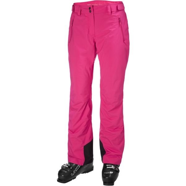 Růžové dámské lyžařské kalhoty Helly Hansen