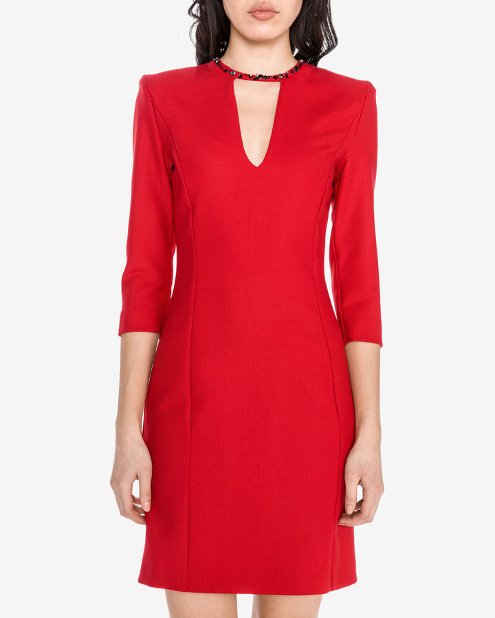Červené dámské šaty Pinko - velikost M