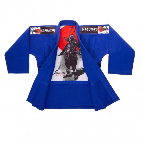 Modré kimono na judo MASUTAZU