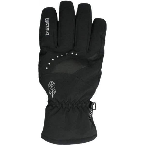 Černé dámské lyžařské rukavice Blizzard - velikost 6