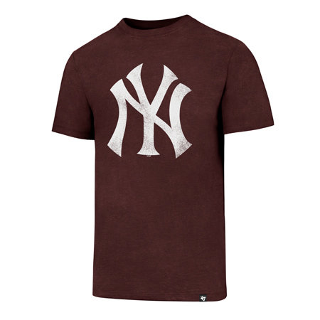 Červené pánské tričko s krátkým rukávem "New York Yankees", 47 Brand - velikost S