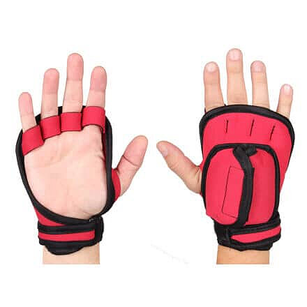 Růžové dámské neoprenové rukavice R418, Merco