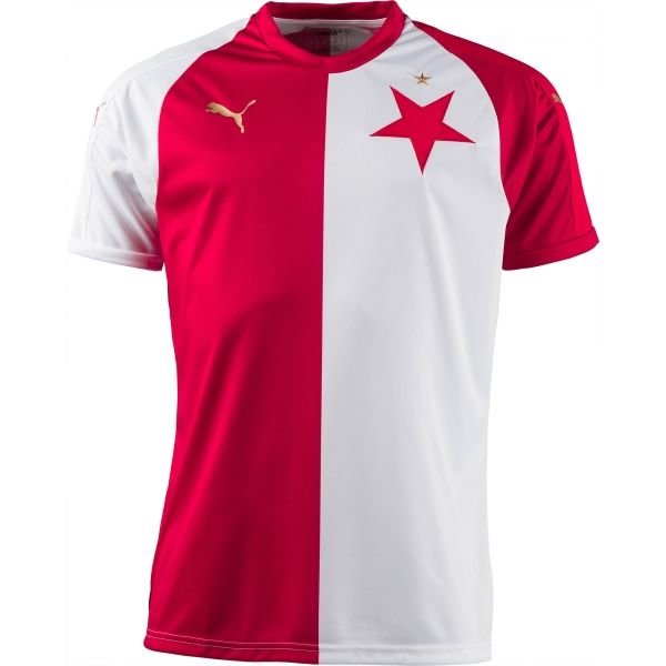 Bílo-červený fotbalový dres Puma