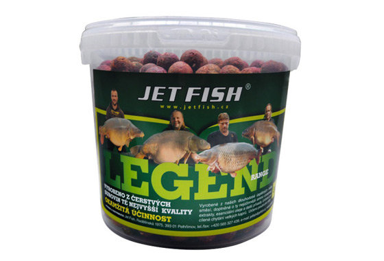 Boilies Jet Fish - 3 kg a průměr 20 mm