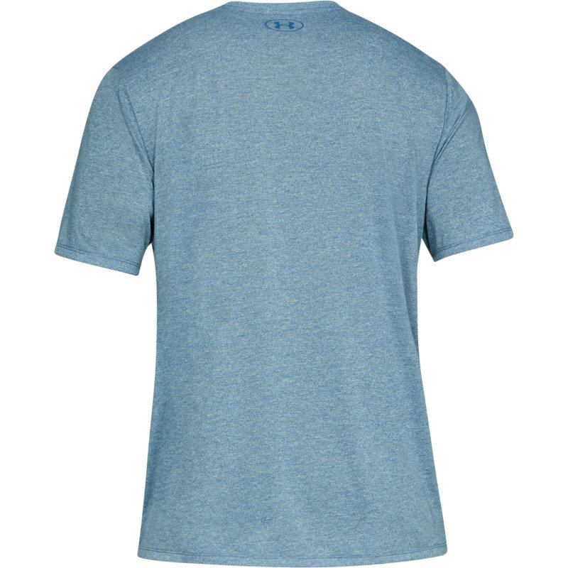 Modré pánské tričko s krátkým rukávem Under Armour - velikost L
