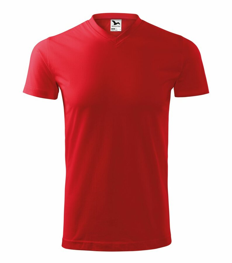 Červené tričko s krátkým rukávem Adler - velikost M