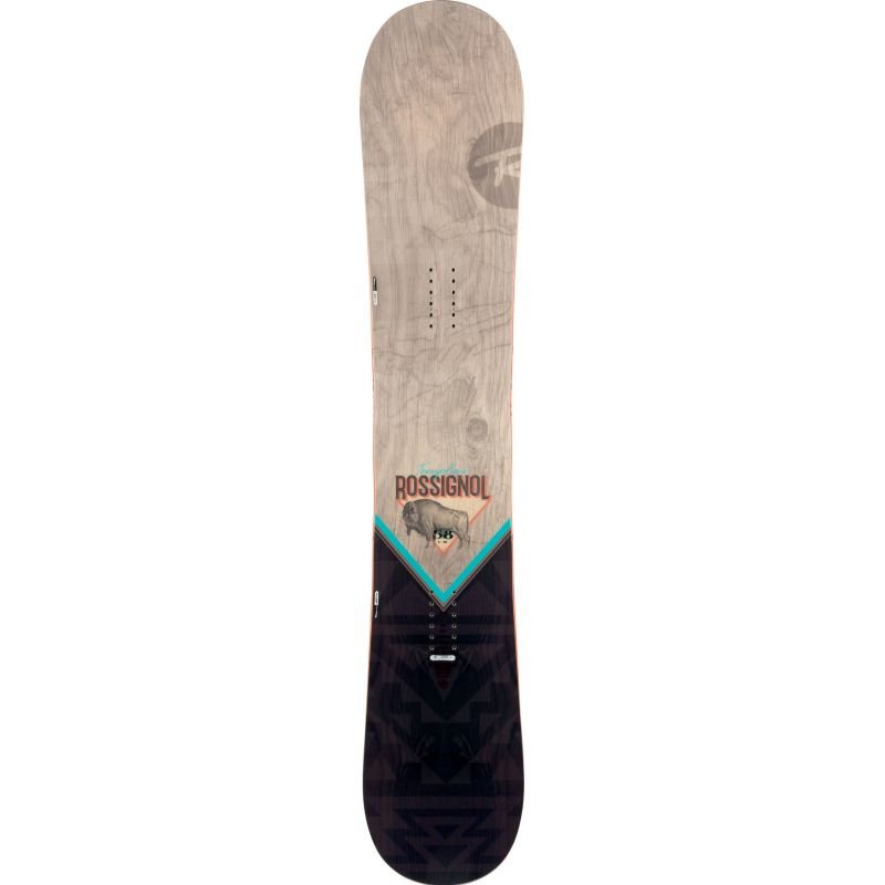 Béžový snowboard bez vázání Rossignol - délka 156 cm