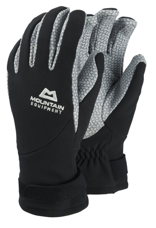 Černo-šedé zimní dámské běžecké rukavice Mountain Equipment