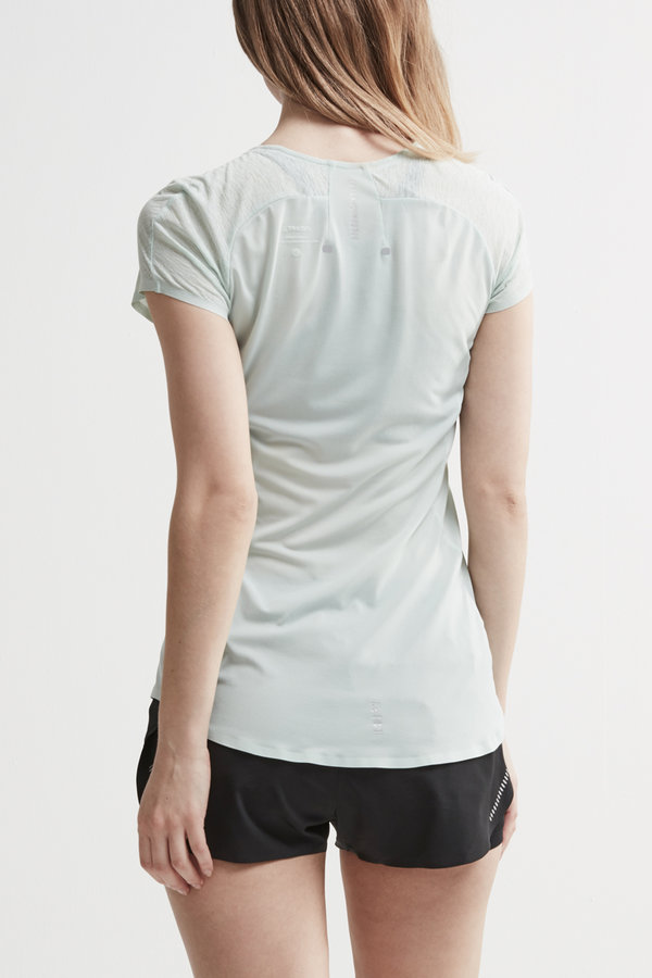 Zelené dámské tričko s krátkým rukávem Craft - velikost S