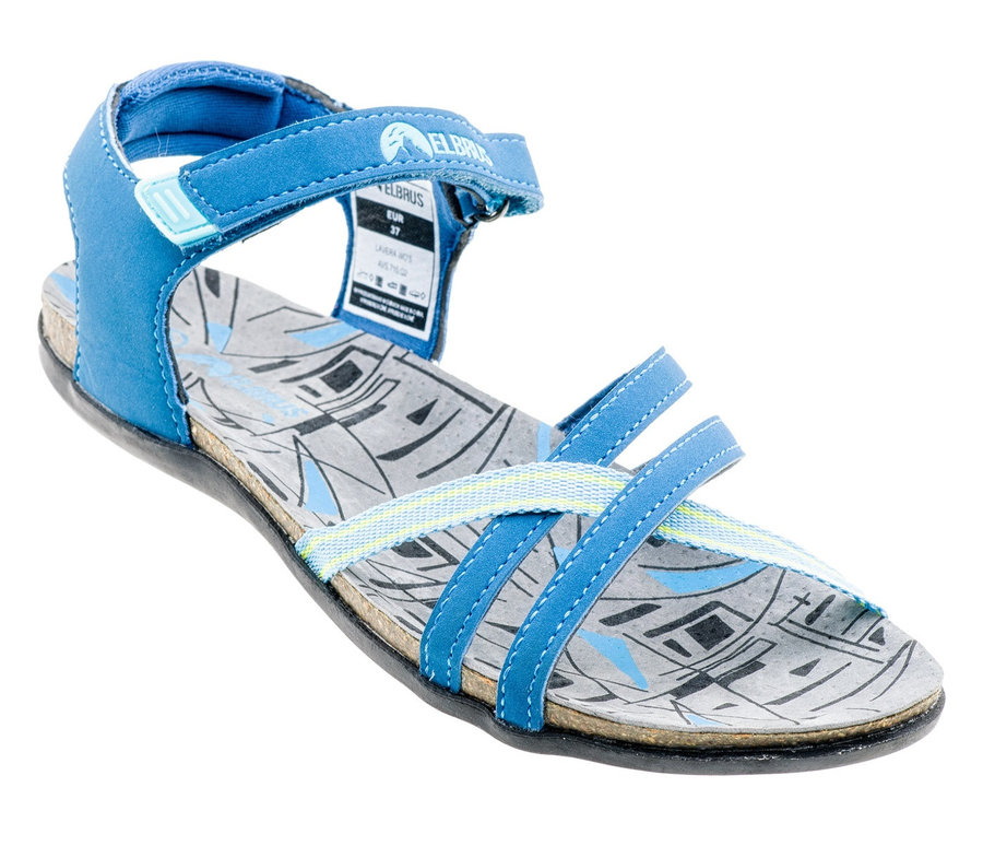 Modré dámské sandály Elbrus