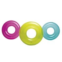 Různobarevný nafukovací kruh INTEX