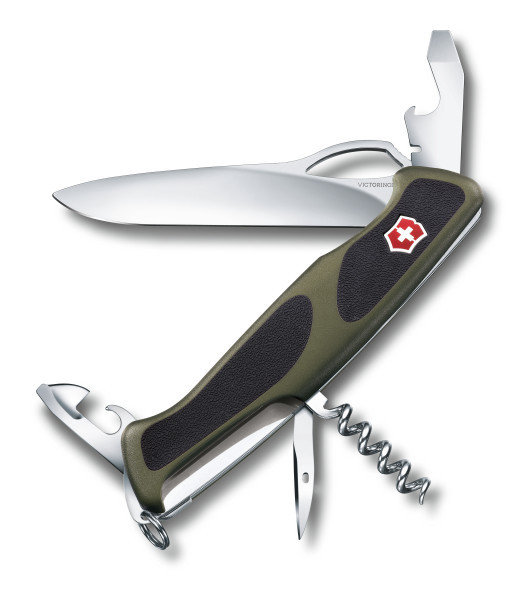 Nůž - Nůž Victorinox Rangergrip 61 Barva: zelená/černá