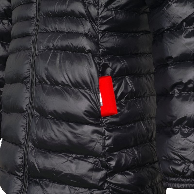 Černá zimní dámská bunda s kapucí Glovii - velikost M