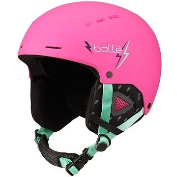 Růžová dívčí lyžařská helma Bollé - velikost 52-55 cm