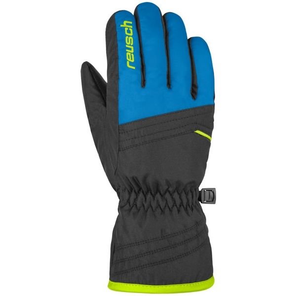 Černo-modré pánské lyžařské rukavice Reusch
