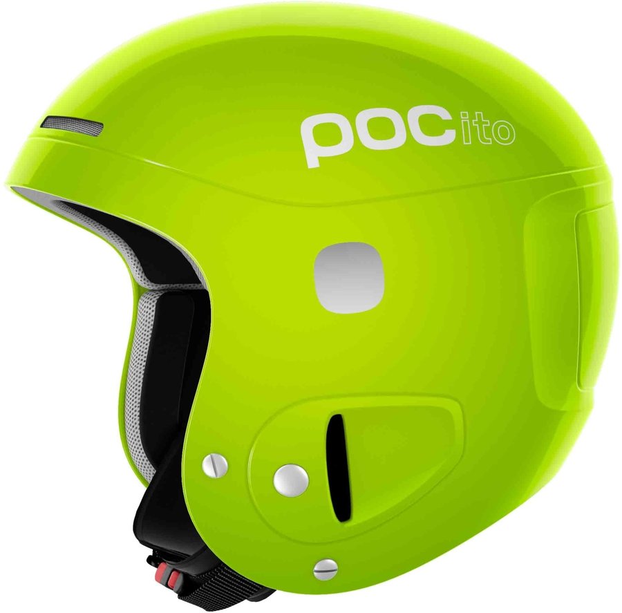 Žlutá dětská lyžařská helma POC