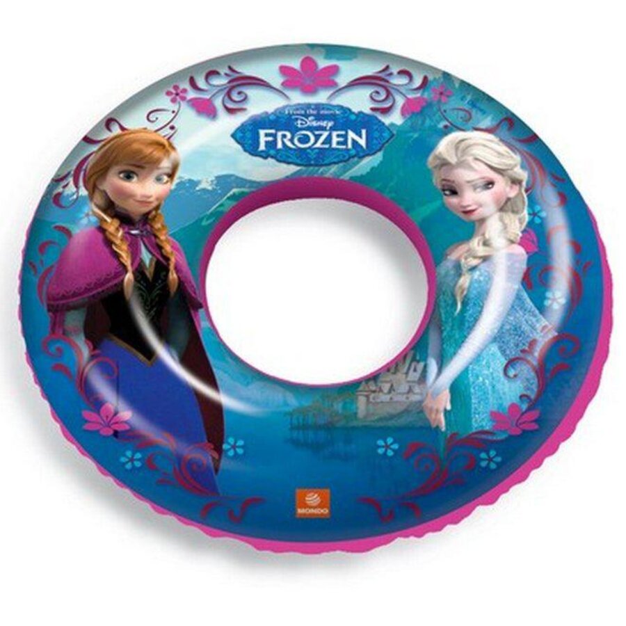 Modrý dětský nafukovací kruh "Frozen", Mondo