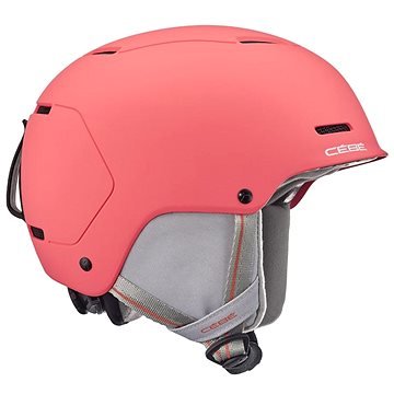 Růžová dívčí lyžařská helma CÉBÉ - velikost 51-53 cm